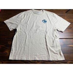 Pacific Creations Shirt, Men's Size XXL, Cream, Lighthouse Marco Island